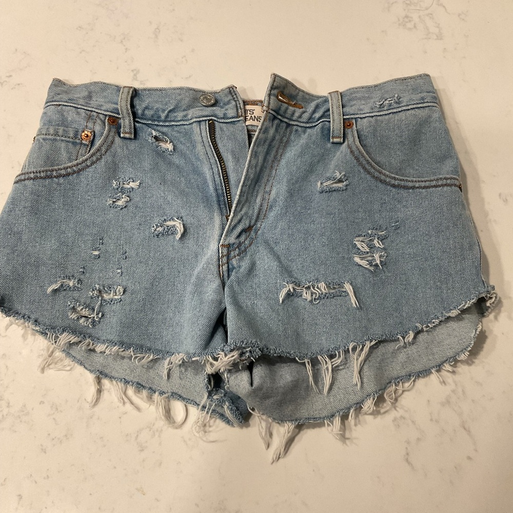 Vintage Levi denim shorts